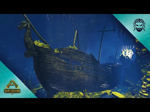 I Discovered a Secret Pirate Ship! - ARK Lost Island [DLC E22]