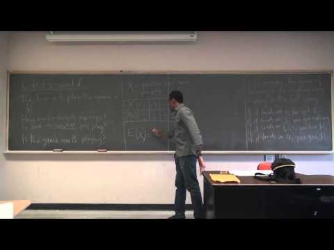 Math 209 Lecture 19 - Expected value, standard deviation and the binomial random variable