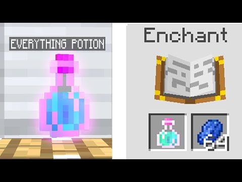 Shark - ENCHANTING EVERY STEVES POWER POTION IN MINECRAFT!