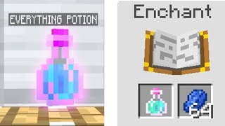 ENCHANTING EVERY STEVES POWER POTION IN MINECRAFT!