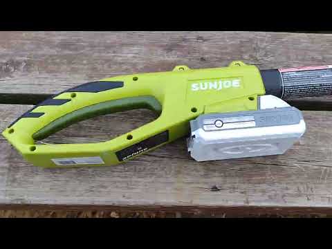 Sunjoe 24V Pole Chainsaw