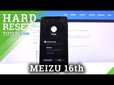 MEIZU 16TH Hard Reset / Factory Reset Process