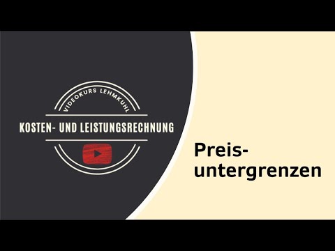 KLR Folge 15 - Preisuntergrenzen