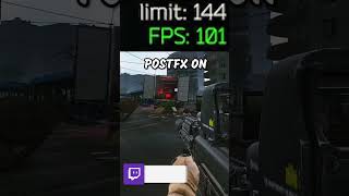Does PostFX enabled hurt my FPS in Escape From Tarkov?