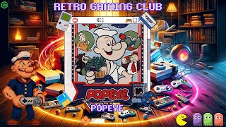 Strong to the finish, cuz he eats his spinach.. | Popeye | NES Review