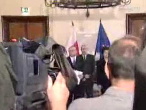 Kamil Durczok 2005 r. Wiadomości TVP1   Lech Kaczyński prezydentem