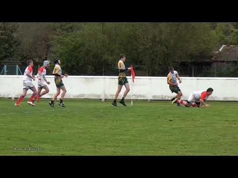 2019.04.06 USQ XV  17 - 12  Lévezou Ségala Aveyron - 3ème Essai (Championnat Régional 1 U16)