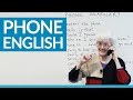Real English: Speaking on the phone