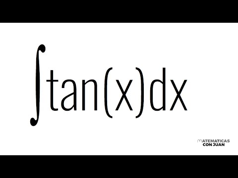 INTEGRALES CON LA FUNCIÓN TANGENTE.