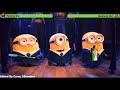 Despicable Me 4 2024 Opening Battle With Healthbars 400K Subscribers Special
