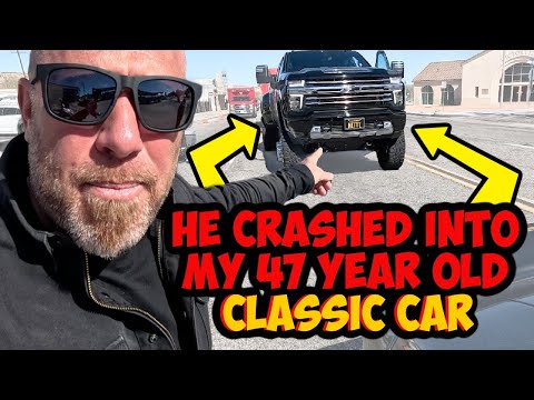 Classic Car Gets Wrecked On Route 66 Road Trip
