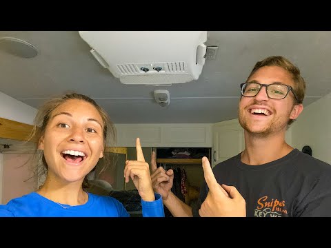 How to Install an RV Rooftop AC with NO Experience