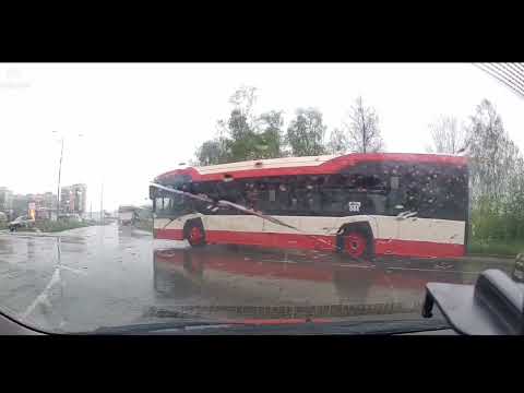 Dąbrowa Górnicza; lewoskręty koło InterMarche