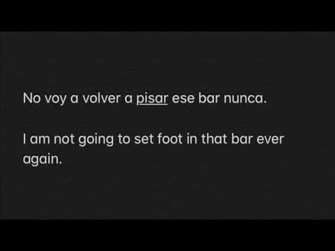 Sp2 1.4 - How to Conjugate  Volver a  with Spanish Infinitives