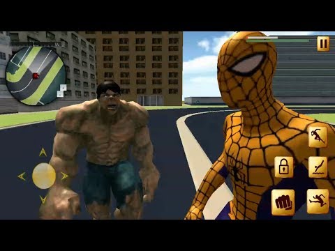 Spider Hero Monster Final City Robotic Battle | Monster Hero & Spider Hero Vs Villains Android