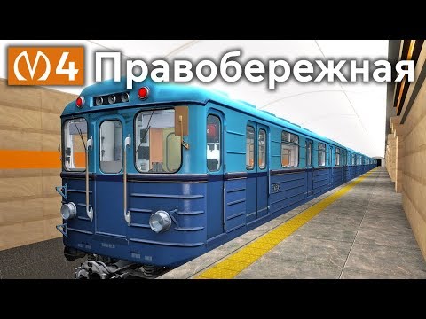 Правобережная линия Петербургского Метрополитена на Еж3 - Garry's Mod Metrostroi