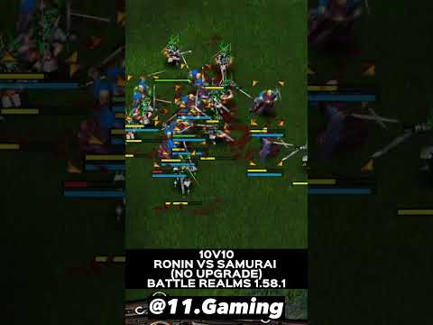 RONIN vs SAMURAI (No Upgrades) 10vs10 #shorts