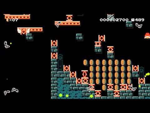 WWF: Shell VS SPRING!!!!! by Go Seigen - Super Mario Maker - No Commentary 1AC