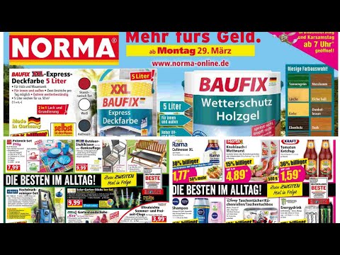 🛒 Norma Katalog 29. März bis 3. April 2021 - Neuigkeiten, Angebote