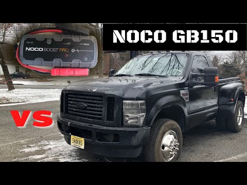NOCO GB150 Versus 7.3 POWERSTROKE in 10 Degree Weather