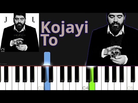 آموزش ورژن پیانو کجایی تو از علیرضا جی جی و هومان 🎹Kojayi To - Alireza JJ Ft Hoomaan Piano Tutorial