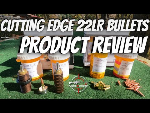 22LR CUTTING EDGE BULLETS, GIMMICK OR GAME CHANGER (PRODUCT REVIEW)