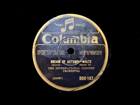 Dream Of Autumn - Waltz (Archibald Joyce) - Played by The International Concert Orchestra