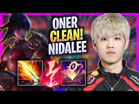 ONER IS SUPER CLEAN WITH NIDALEE! - T1 Oner Plays Nidalee JUNGLE vs Rek'sai! | Season 2024