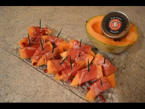 How to Make Napa Jack's Smoked Prosciutto Wrapped Cantaloupe: Wine Country Kitchens with Kimberly