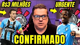 🛑URGENTE🛑 SALÁRIO MILIONÁRIO DE ARTHUR! JOGADOR DE SELEÇÃO OFERECIDO AO CORINTHIANS!VAZOU TUDO AGORA