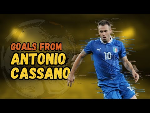 ⚽ Antonio Cassano | Goals Montage 🎯