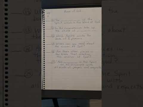 Ephesians 6:10-20 Part One