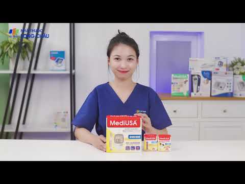 Hướng Dẫn Sử Dụng Máy Đo Đường Huyết MediUSA |