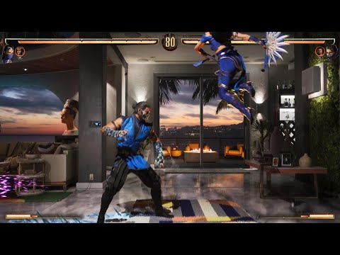Mortal Kombat 1 Kitana Combo 7 41% Meterless by MikeyNora
