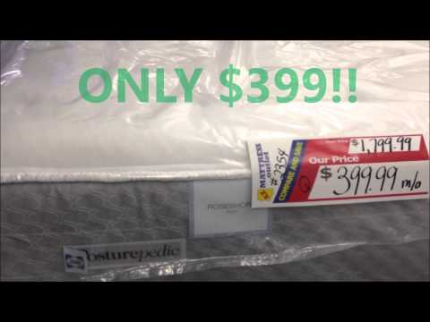 Sealy Posturepedic ROSESHORE firm Mattress Rose Shore