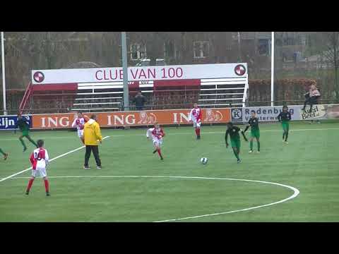 Isaiah Ahmed UVV JO13-1 - Real Sranang JO13-1 2de helft oefenwedstrijd xxxx