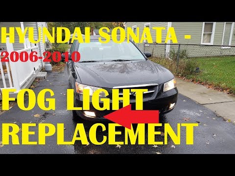 Hyundai Sonata - How to Replace Fog Light bulbs - 2006-2010 Vehicles