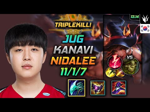 Nidalee Jungle Build Kanavi Night Harvester Electrocute - LOL KR Master Patch 13.14