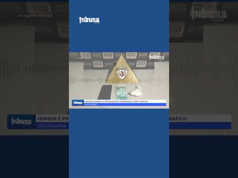 Homem é preso e adolescente apreendido em Alto Jequitibá