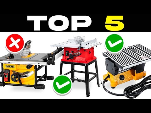 ✅ TOP 5 BEST TABLE SAWS 2024 | Best Value TABLE SAWS