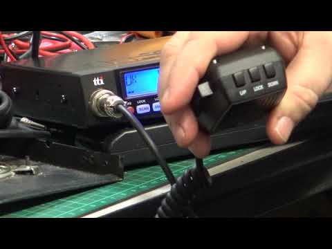 TTI TCB771 UK CE MultiNorm CB radio (mobile) - On The Air Test