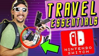 NINTENDO SWITCH TRAVEL ESSENTIALS | What's in my bag GAMING EDITION | NINTENDO SWITCH MUST HAVES