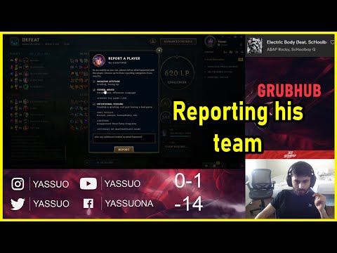 Yasuo reports his team