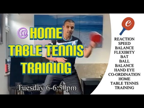 Home Table Tennis BALANCE & CORE Training - eBaTT