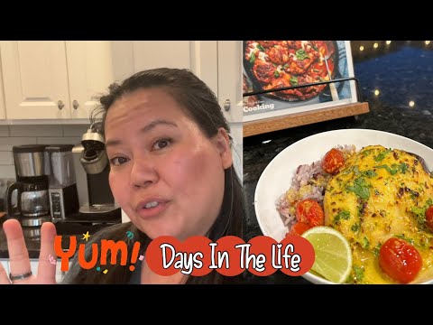 🌺 Life In California 2025 | Easy Baking Coconut Fish and Tomatoes Recipe & I Didn’t Do Much Vlog
