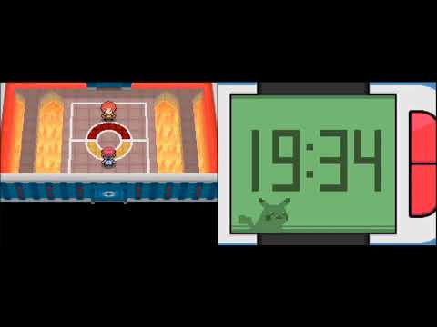 Platinum Nuzlocke elite four footage