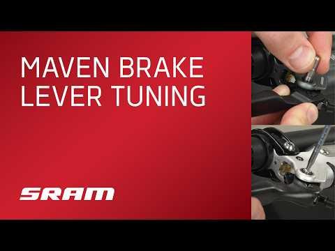 SRAM Maven Brake Lever Tuning