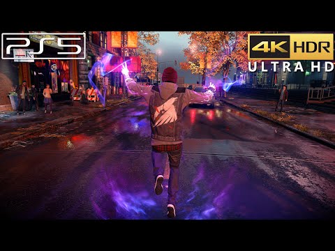 Infamous Second Son (PS5) 4K 60FPS HDR Gameplay