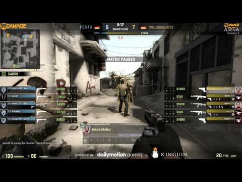 PENTA vs MOUZ 2000$ 99damage Arena #7 de_dust2