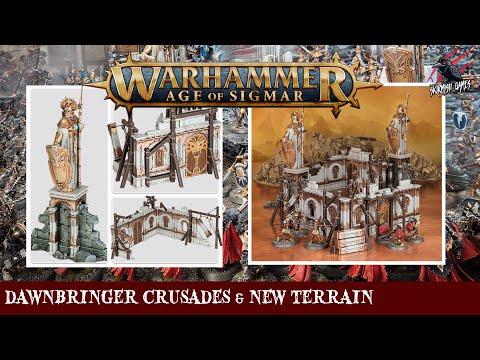 AGE OF SIGMAR NEW TERRAIN REVEAL! Good For Warcry? + Find Out About Warhammer Dawnbringer Crusades